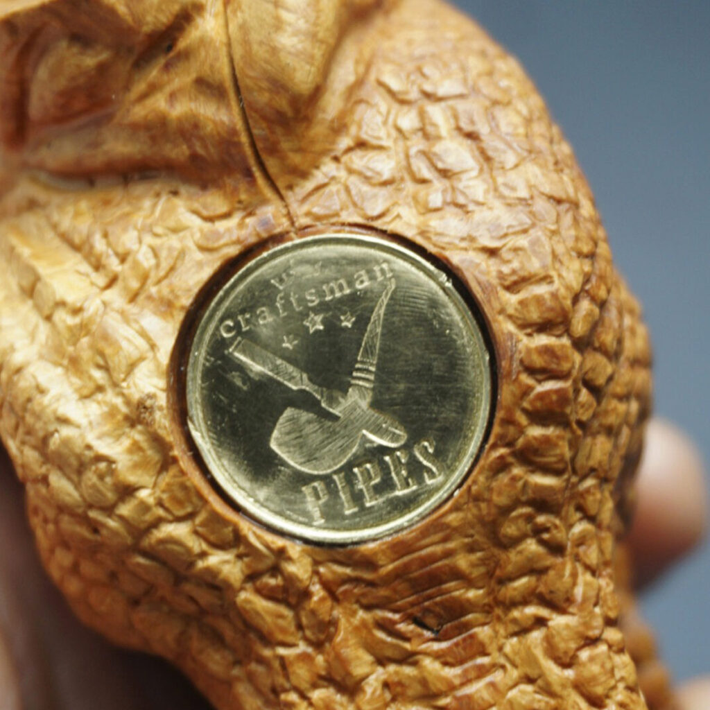 T-Rex pipe for sale | Hand carved pipes by Max Bogdan