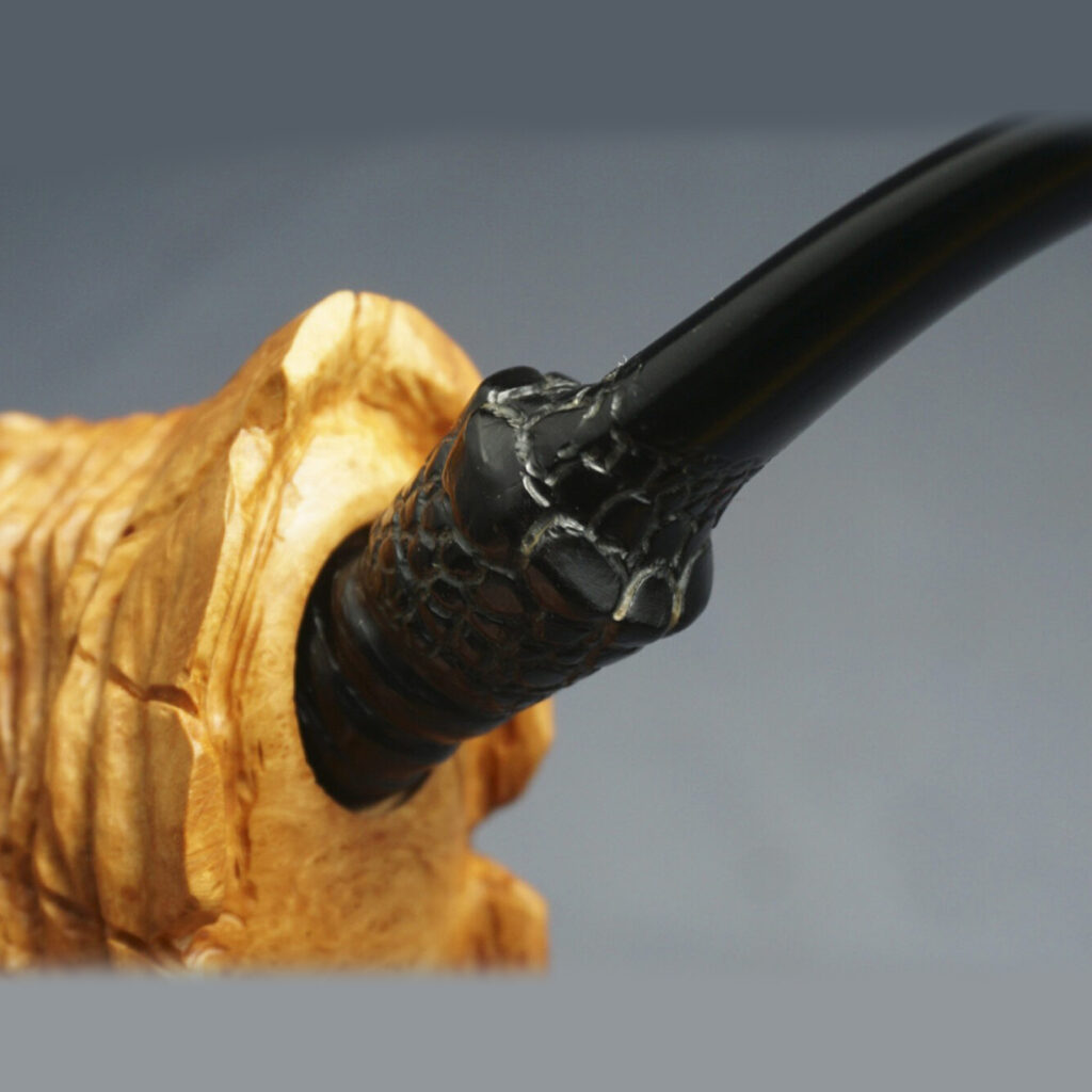 T-Rex pipe for sale | Hand carved pipes by Max Bogdan