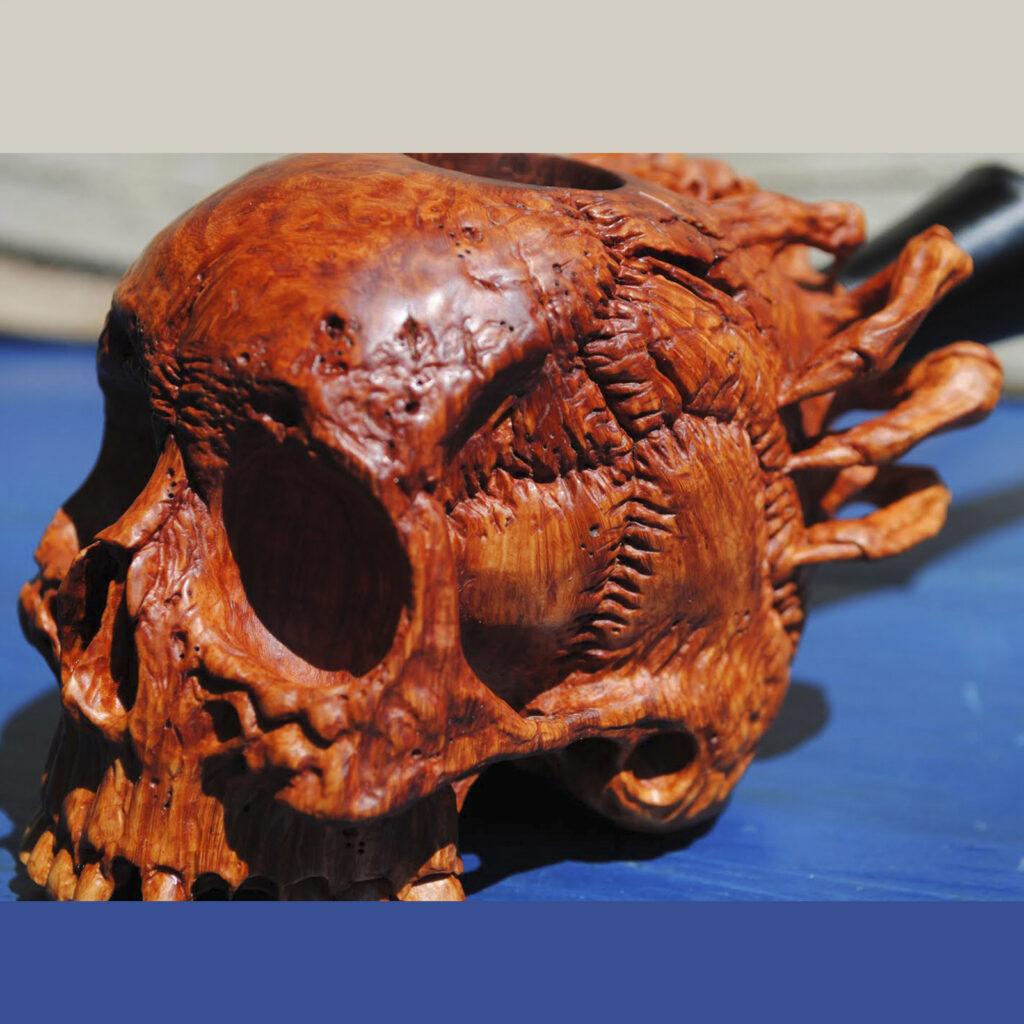 Skull Smoking Pipe