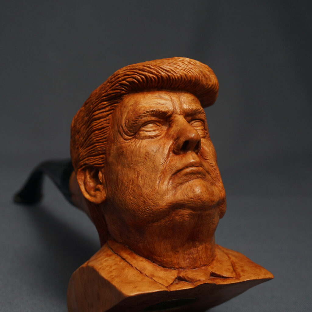 Donald Trump Smoking Pipe