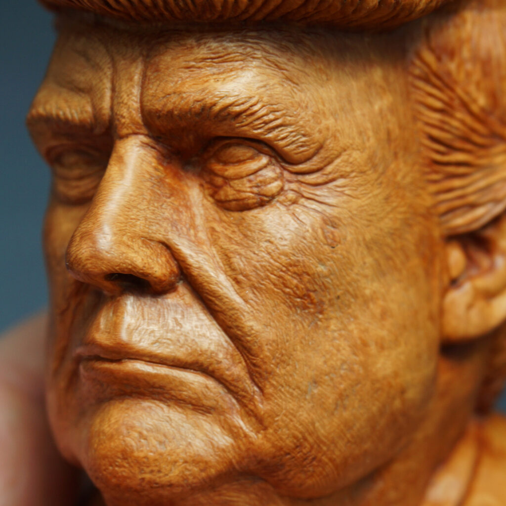 Donald Trump Smoking Pipe