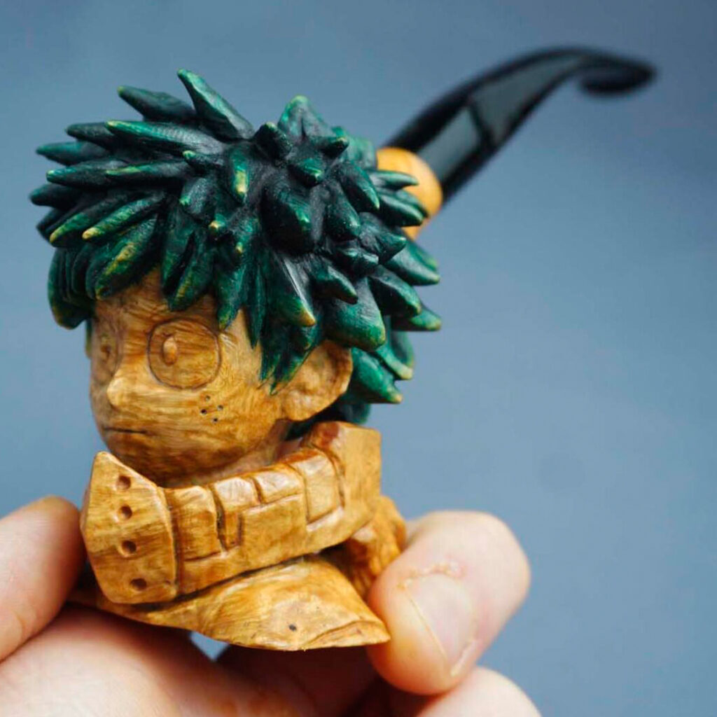 Deku Smoking Pipe