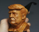 Donald Trump Smoking Pipe