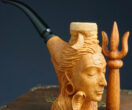 Lord Shiva Smoking Pipe