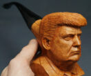 Donald Trump Smoking Pipe
