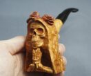 Santa Muerte Smoking Pipe