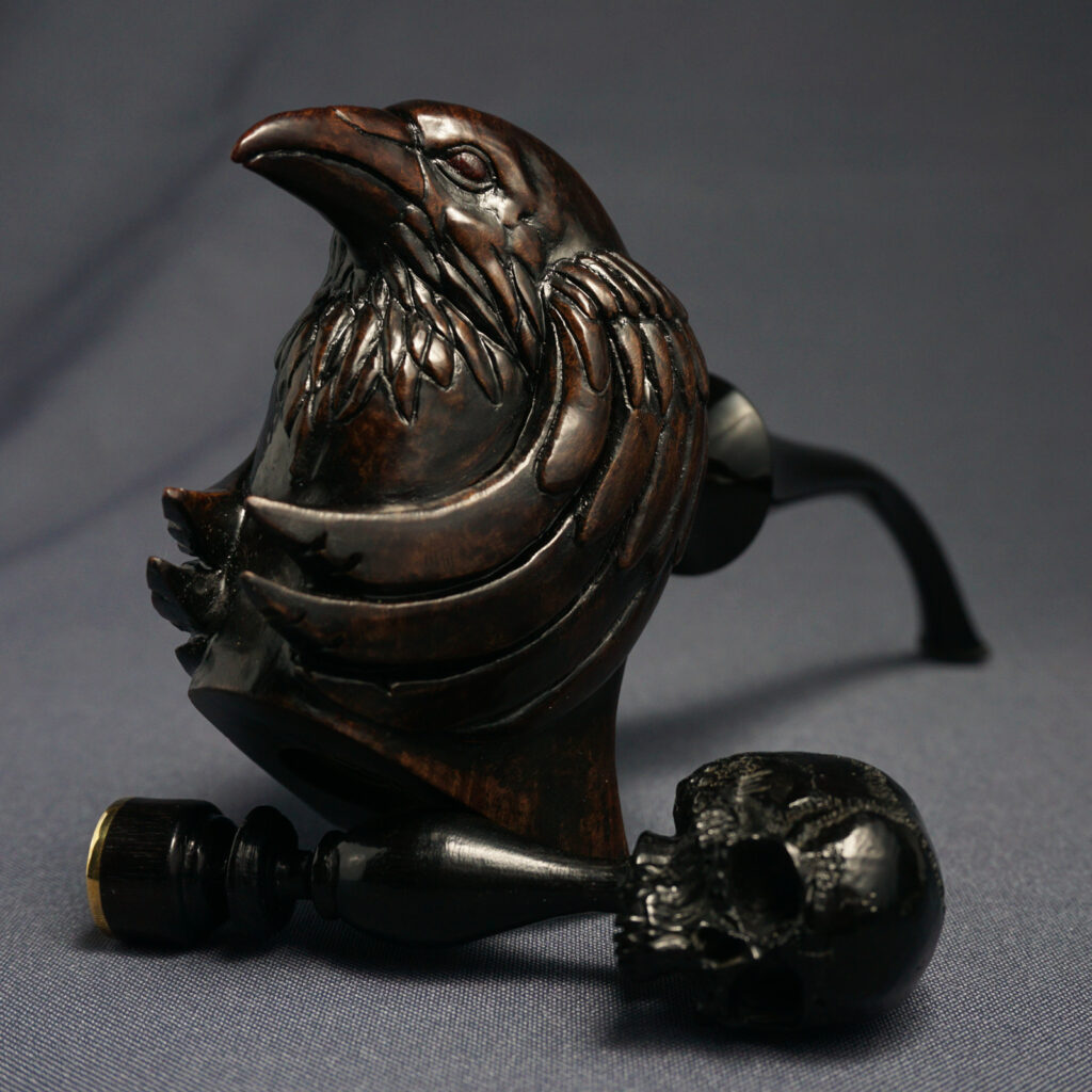 Raven Smoking Pipe