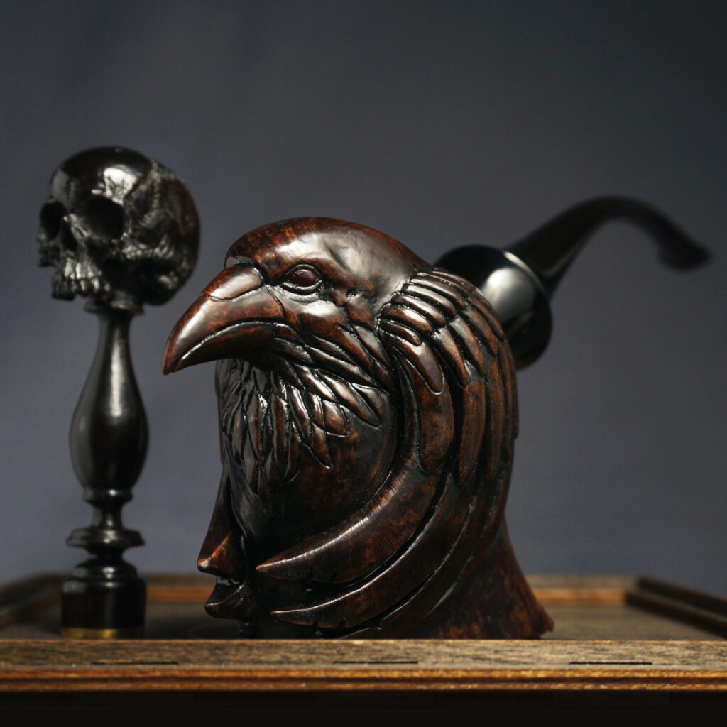 Raven Smoking Pipe