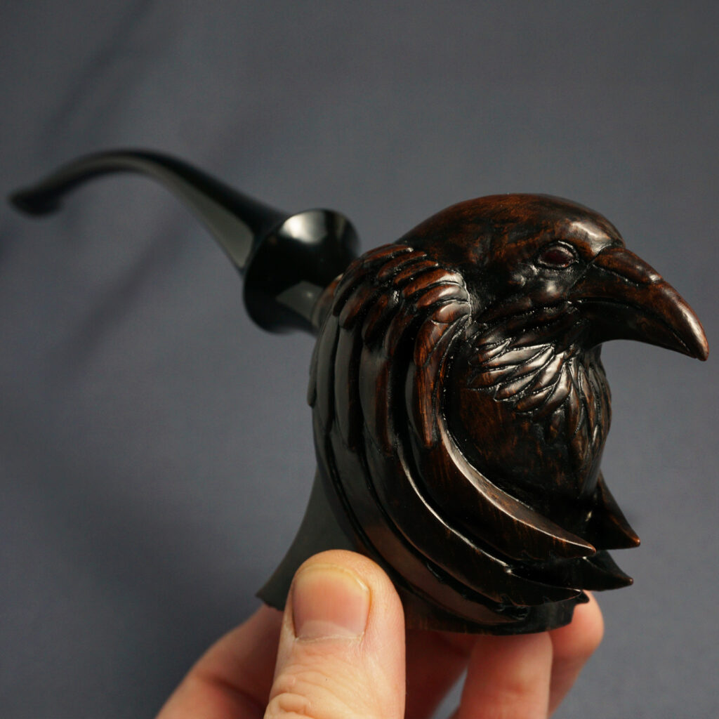 Raven Smoking Pipe