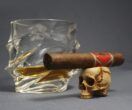 Skull Cigar Stand