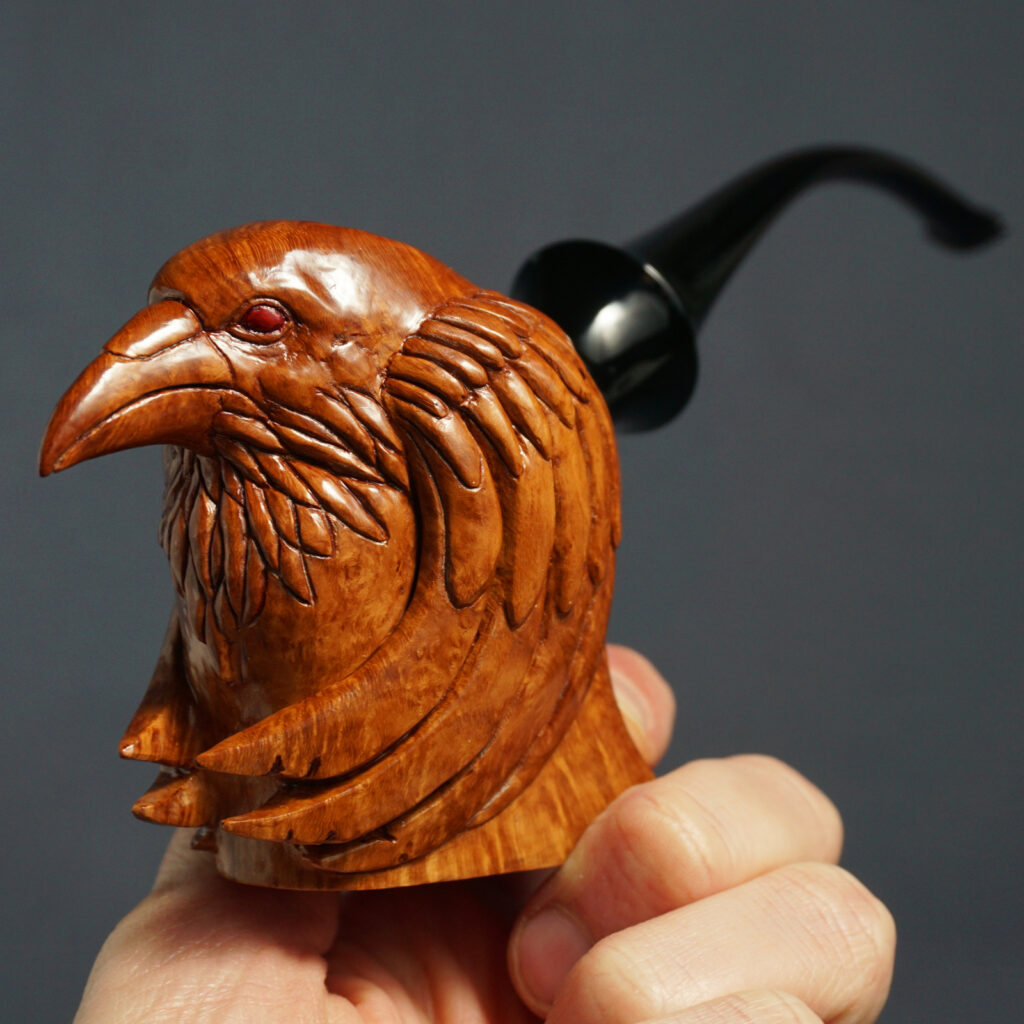 Raven Smoking Pipe