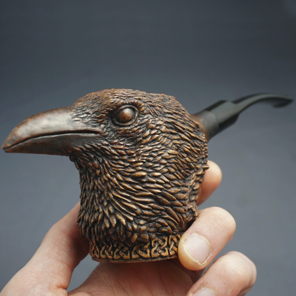 Raven Smoking Pipe