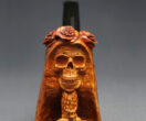 Santa Muerte Smoking Pipe