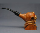 Diving Helmet Smoking Pipe