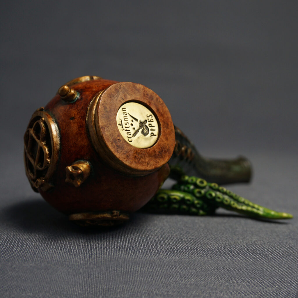 Diving Helmet Smoking Pipe