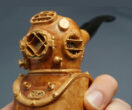 Diving Helmet Smoking Pipe