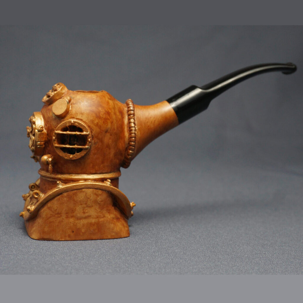 Diving Helmet pipe