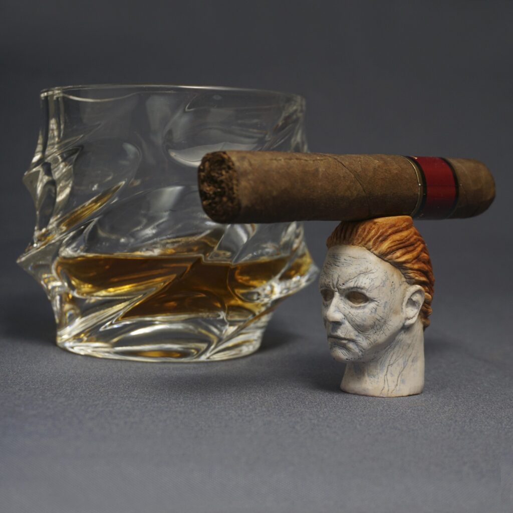 Michael Myers cigar stand
