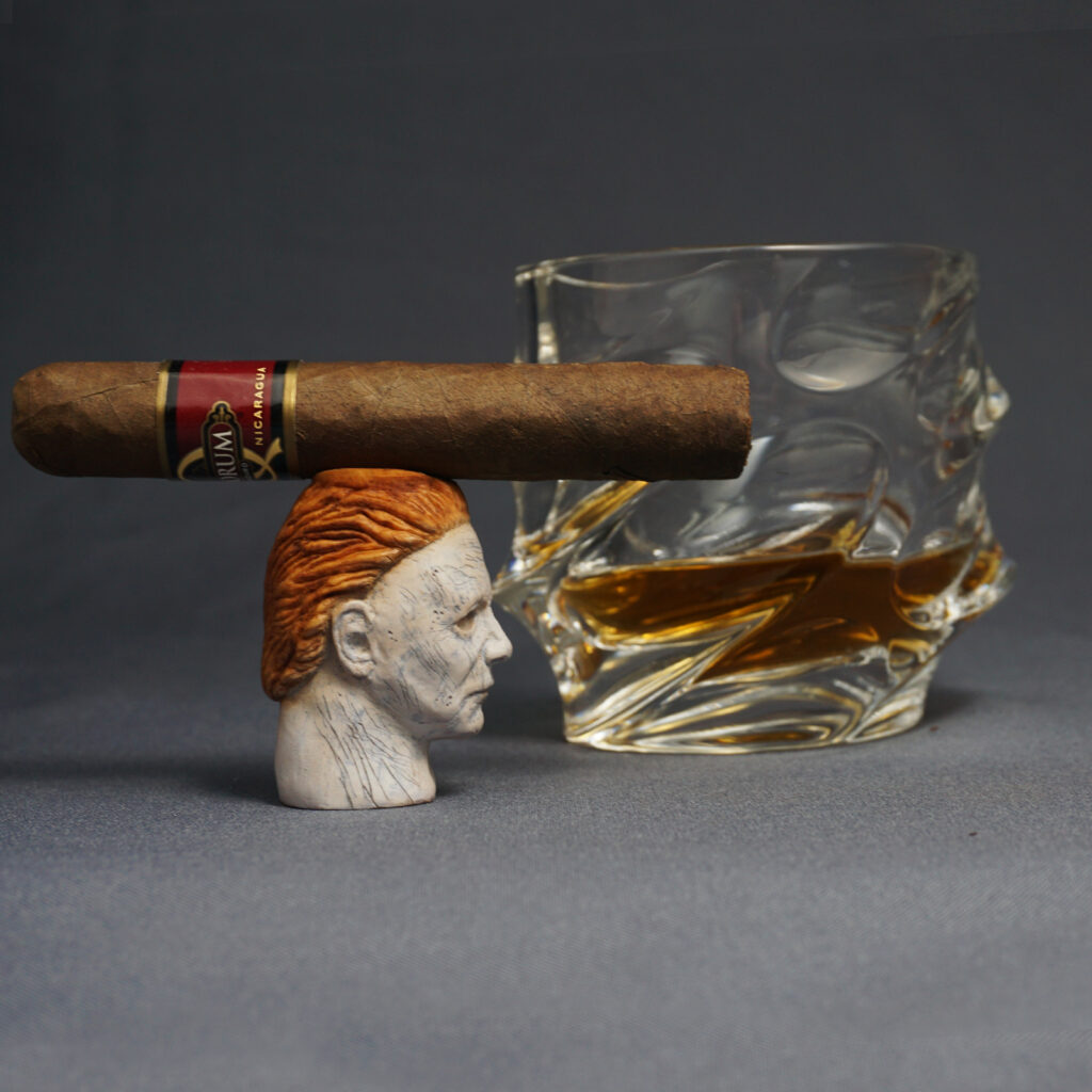 Michael Myers cigar stand