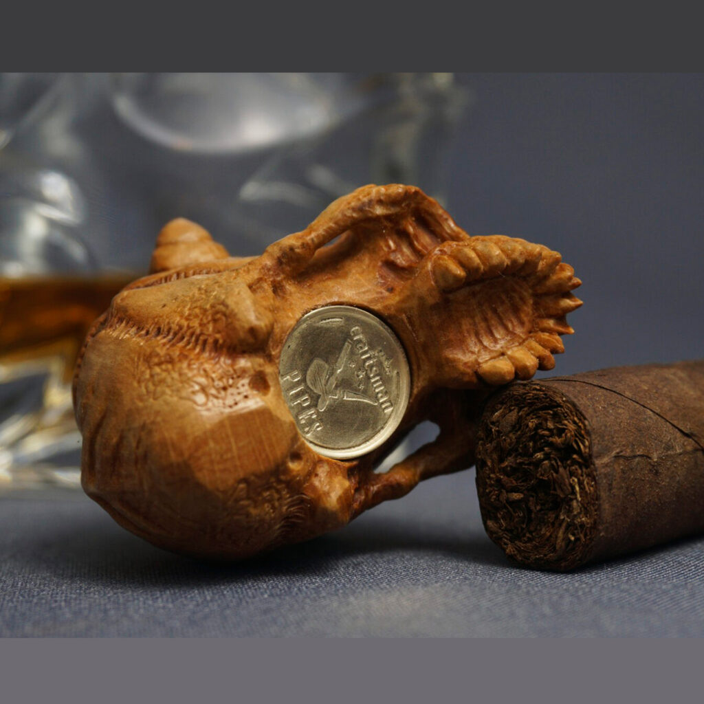 Demon Skull Cigar Rest