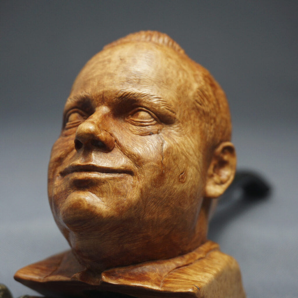 Roscoe Arbuckle Smoking Pipe