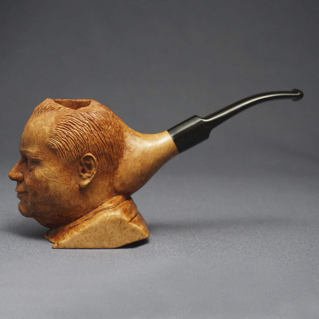 Roscoe Arbuckle Smoking Pipe