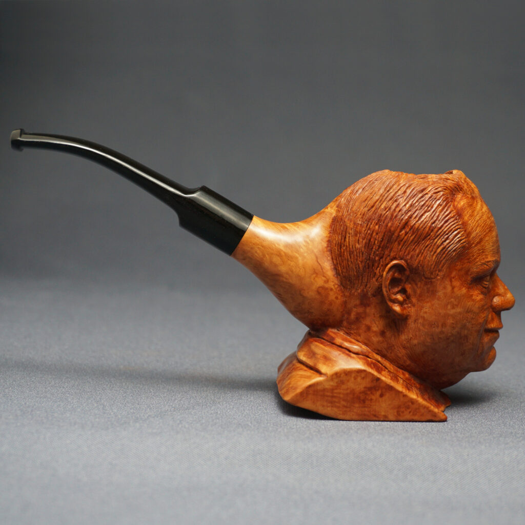 Roscoe Arbuckle Smoking Pipe
