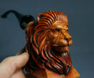 Lion smoking pipe