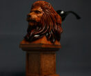 Lion smoking pipe