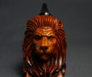 Lion smoking pipe