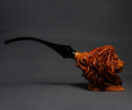 Lion smoking pipe
