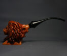 Lion smoking pipe