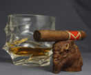 Bison Cigar Stand