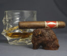 Bison Cigar Stand
