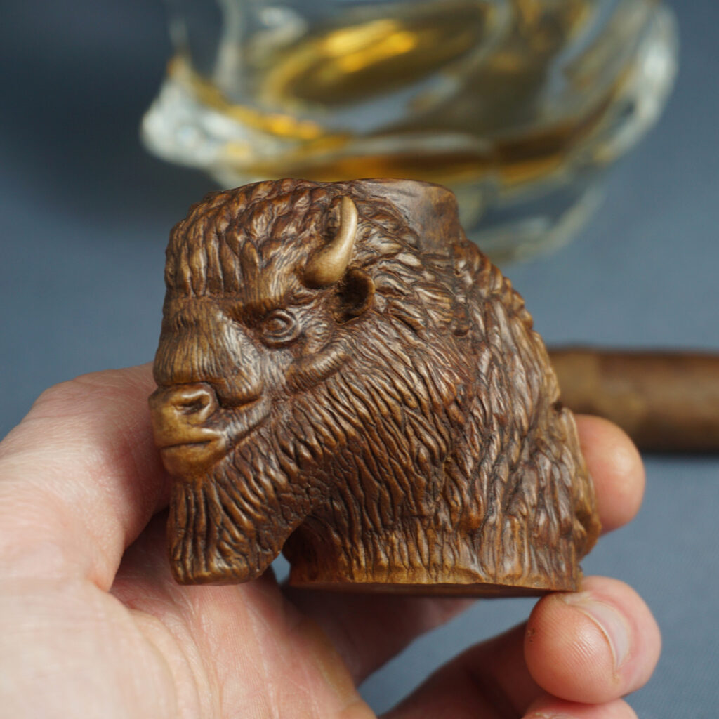 Bison Cigar Stand