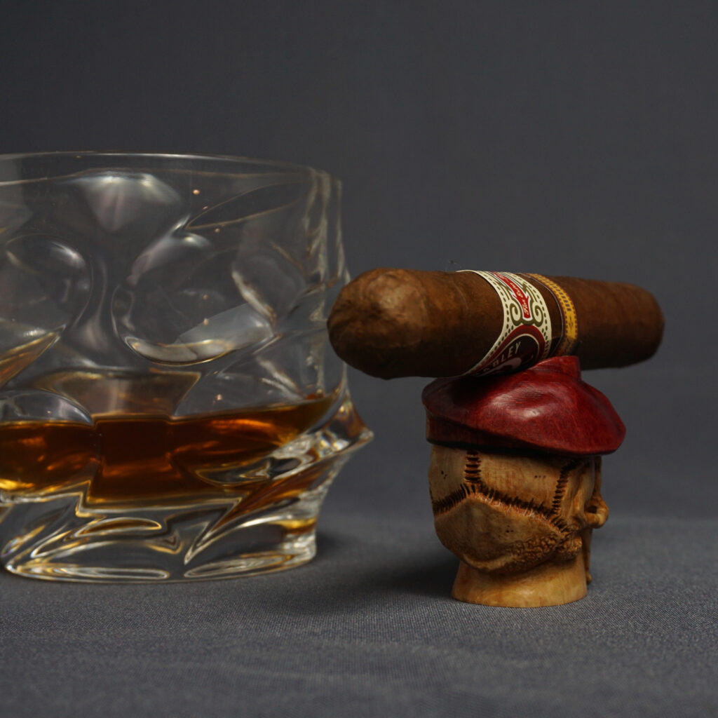 Warrior Skull Cigar Stand