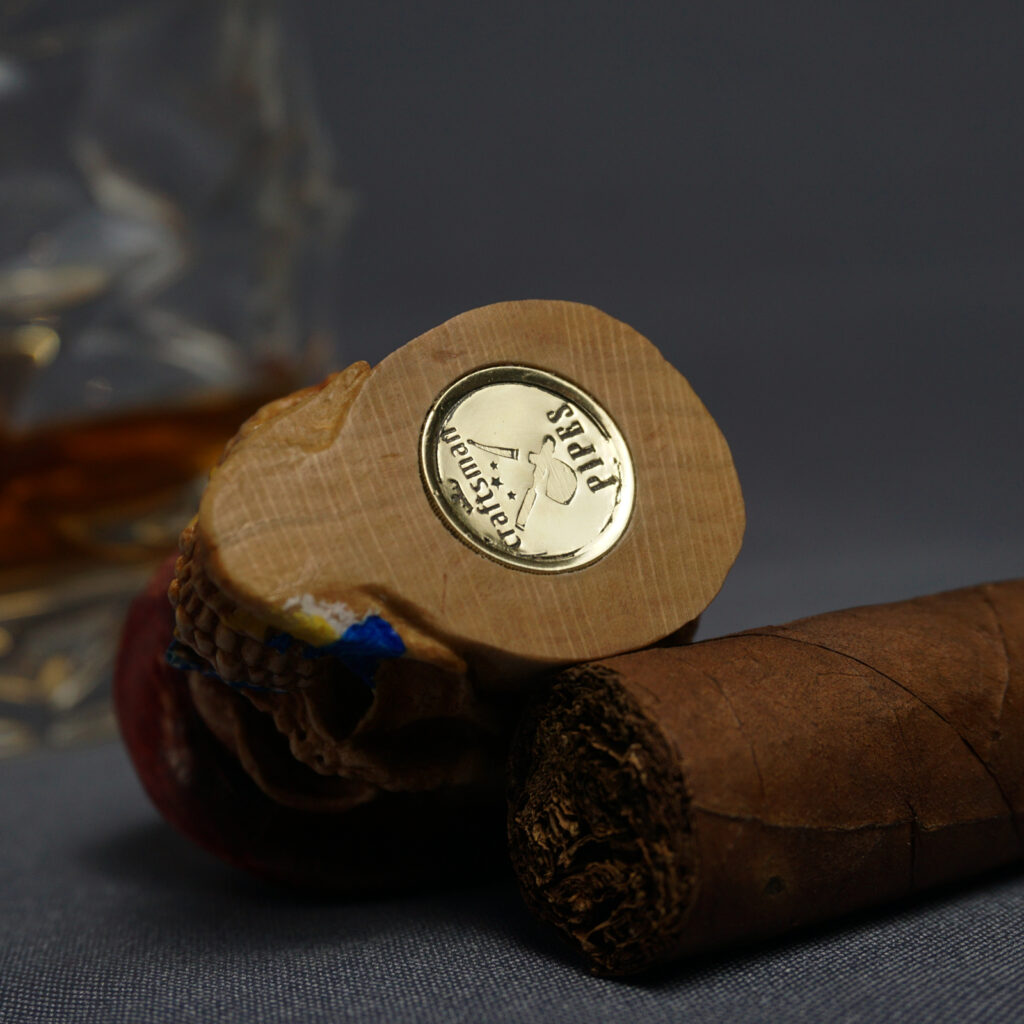 Warrior Skull Cigar Stand