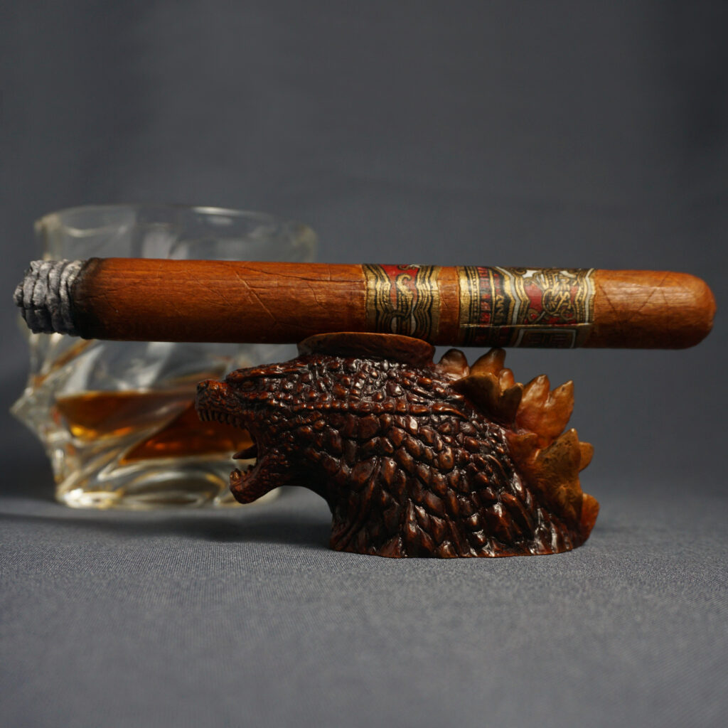 Godzilla cigar rest