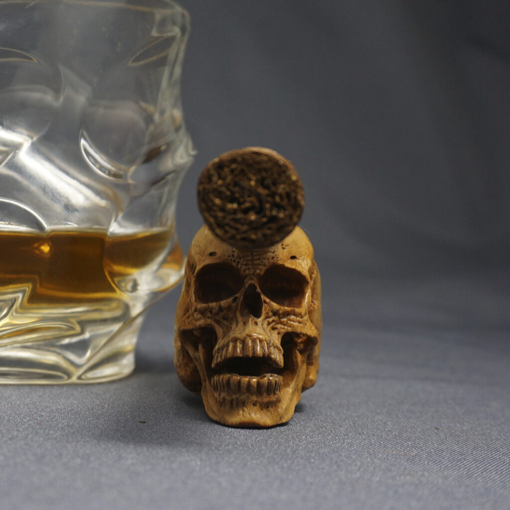 Skull Cigar Stand