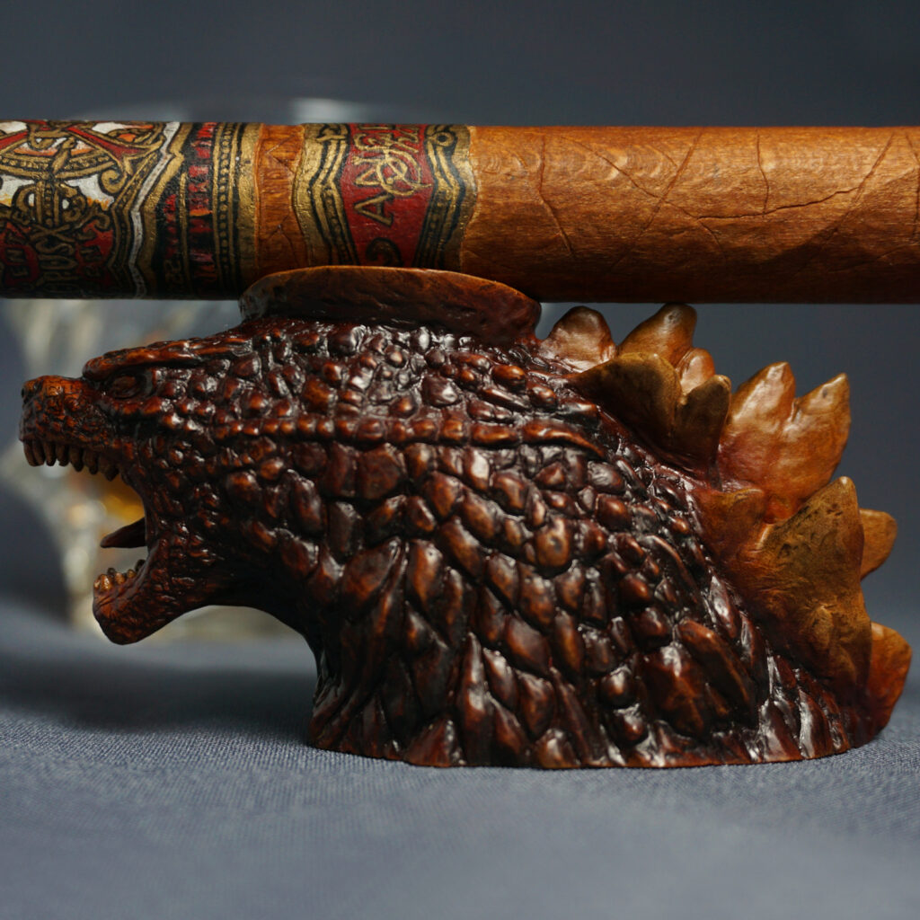 Godzilla cigar rest