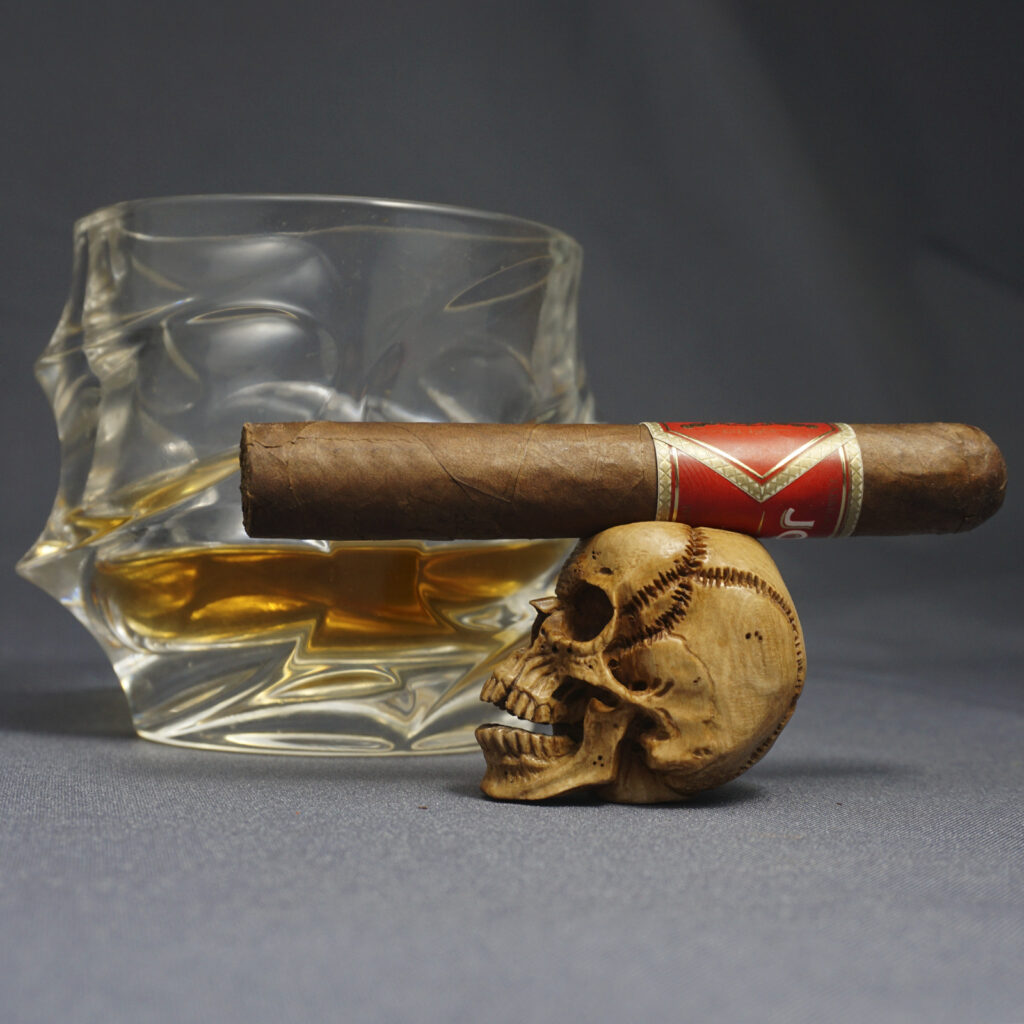 Skull Cigar Stand