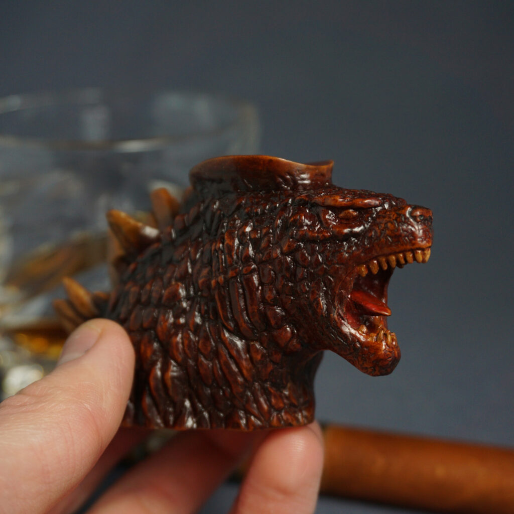 Godzilla cigar rest