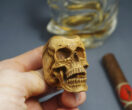 Skull Cigar Stand