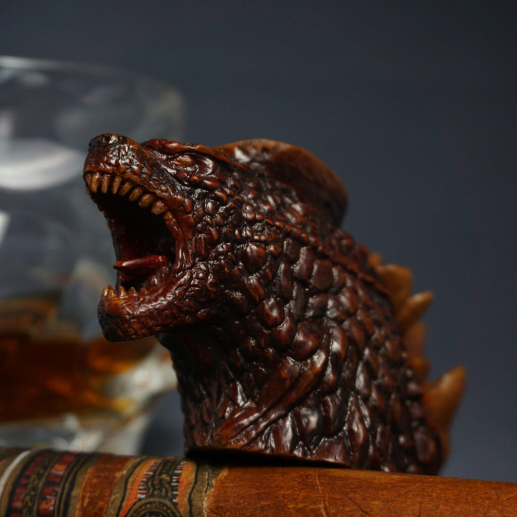 Godzilla cigar rest