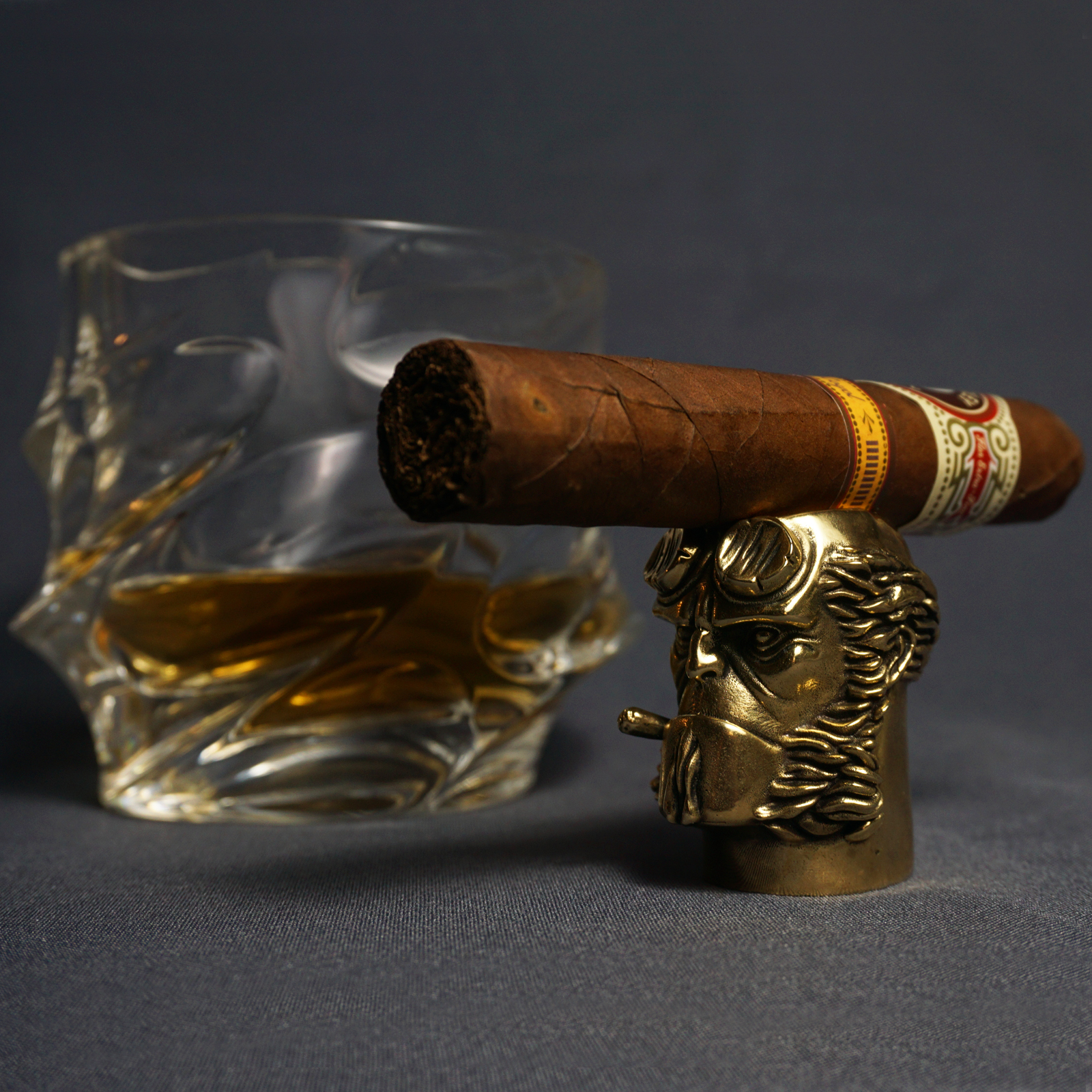 Hellboy Brass Cigar Rest