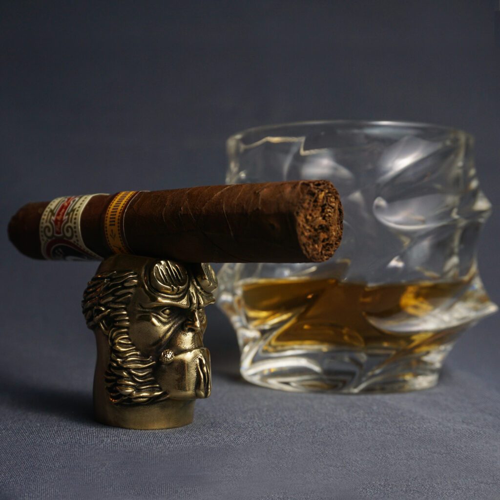 Hellboy Brass Cigar Rest