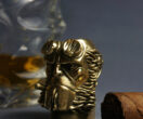 Hellboy Brass Cigar Stand