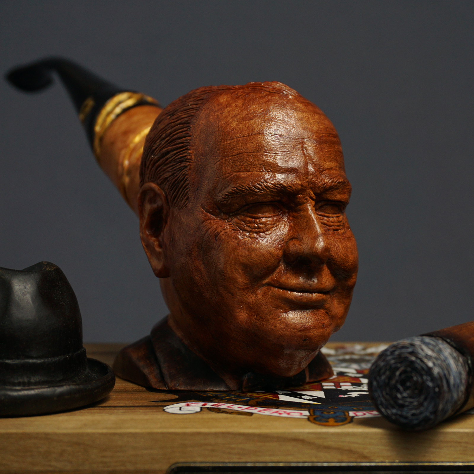 Winston Churchill Smoking Pipe