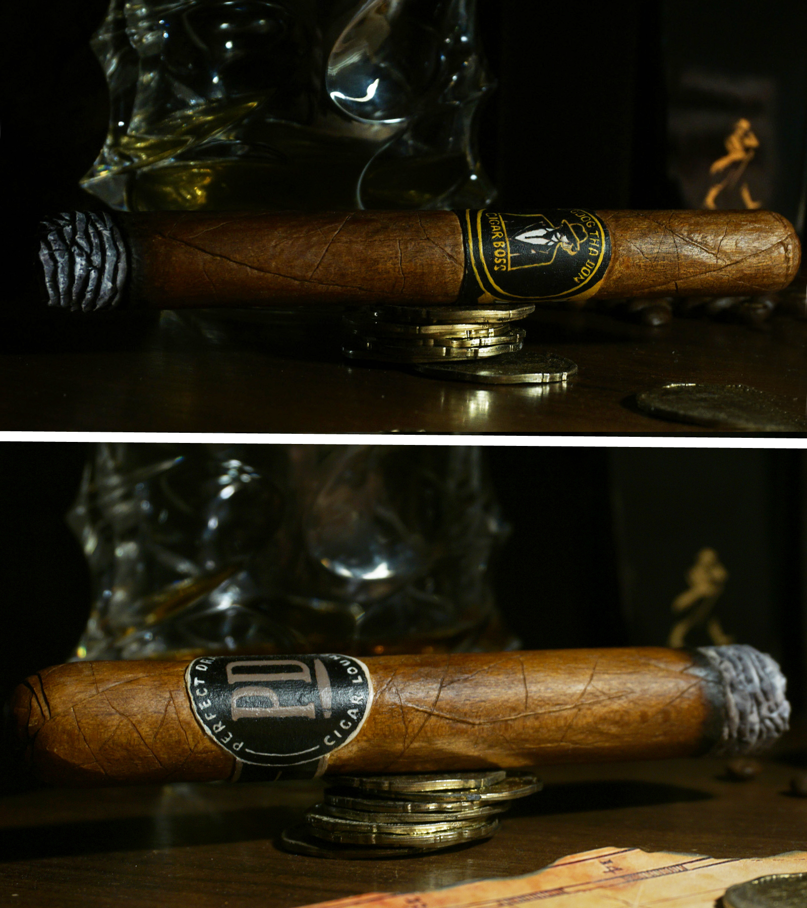 Custom wooden cigara