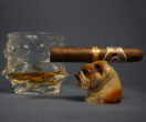 bulldog cigar stand
